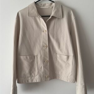 Uniqlo jersey relaxed jacket